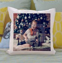 Tap to view Christmas Full Photo Upload Personalised Cushion