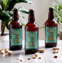 Tap to view Dad Total Legend 3 Pack of Beer