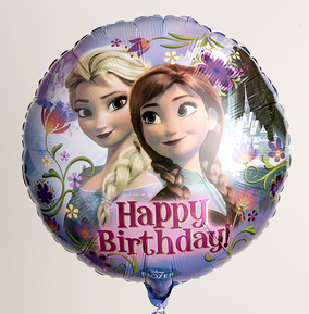 Elsa  Anna Birthday Balloon - Disney Frozen