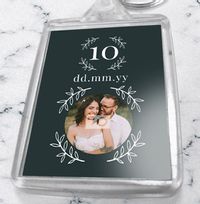 Tap to view Tenth Anniversary Photo Keyring