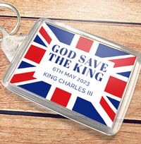 Tap to view God Save The King Coronation Keyring