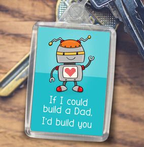 Build a Dad Father's Day Keyring