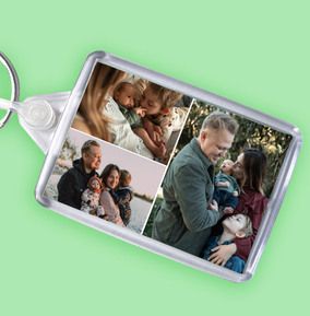 Keyring with 3 Photos