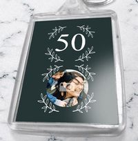 Tap to view 50th Birthday Photo Keyring