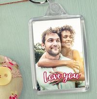 Tap to view Love You Full Photo Keyring