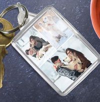 Tap to view Christmas Keyring with 3 Photos