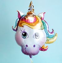 Magical Unicorn Head Balloon - Large