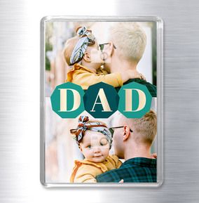 Dad multi photo Magnet
