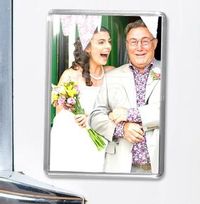 Tap to view Full Photo Upload Magnet - Portrait