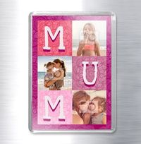 Tap to view 3 Photo Magnet for Mum