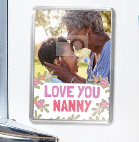 Love You Nanny Photo Magnet