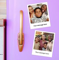 Tap to view Personalised Retro Photo Magnet