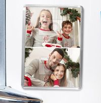 Tap to view Christmas Photo Fridge Magnet