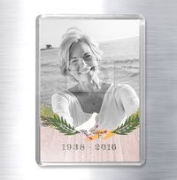 Tap to view Personalised Joyful Memorial Fridge Magnet