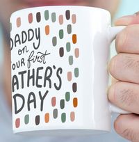First Father's Day Photo Upload Mug
