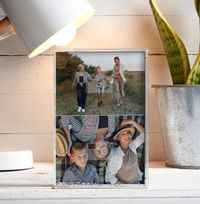 Tap to view 2 Photo Acrylic Photo Block - Portrait