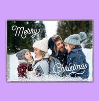 Tap to view Merry Christmas Full Photo Block
