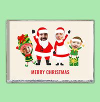 Tap to view Personalised Claus Family & Elves Photo Block
