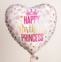 Happy Birthday Princess Balloon