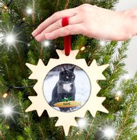 Tap to view Cat Photo Christmas Tree Decoration