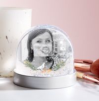 Memorial for Her Photo Snow Globe