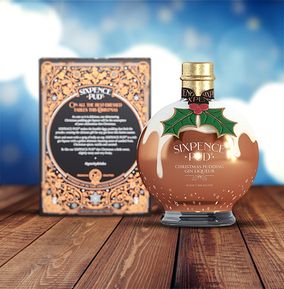 Sixpence Pud Christmas Gin Liqueur