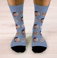 Tap to view Personalised You Are Pawsome Dog Novelty Photo Socks