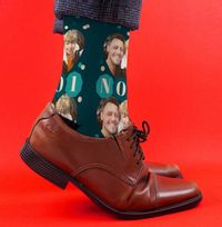 Tap to view Number 1 Dad Novelty Photo Socks
