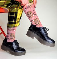 Tap to view Birthday Girl Novelty Photo Socks