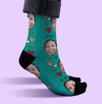 Tap to view Personalised Wife Photo Socks