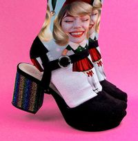 Tap to view Lady Elf Novelty Photo Socks