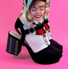 Lady Elf Photo Socks