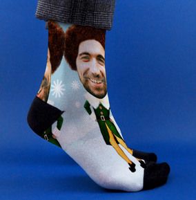 Male Elf Photo Socks