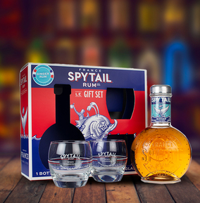 Spytail Ginger Rum Gift Pack with 2x Glasses