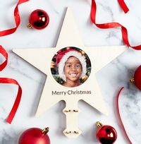 Personalised Photo Tree Topper