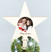 Tap to view First Christmas Photo Tree Topper