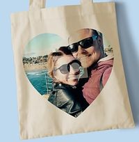 Tap to view Polaroid Heart Collage Tote Bag