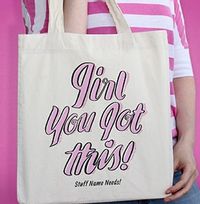 Tap to view Girl You Got This Personalised Tote Bag