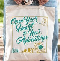 Beauty & the Beast Personalised Tote Bag - New Adventures