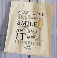 Tap to view Rhythm & Booze Personalised Champagne Tote Bag