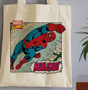 spider man tote bag