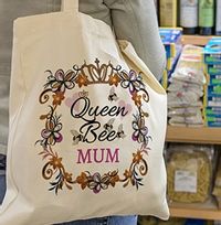 Tap to view Mum is Queen Bee Tote Bag