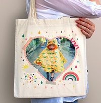 Tap to view Sunshine Photo Heart Tote Bag