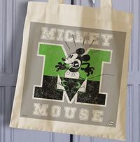 Tap to view Mickey Mouse Tote Bag - Personalised M is for Mickey