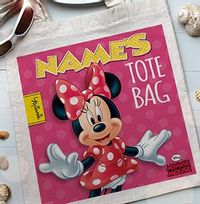 Tap to view Polka Dot Dress Minnie Mouse Tote Bag