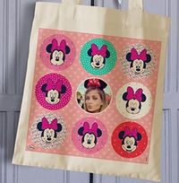 Tap to view Many Faces of Minnie Photo Tote Bag