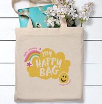 Believe in Happy Personalised Tote Bag
