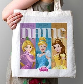 Disney Princesses Personalised Tote Bag