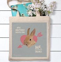 Tap to view Somebunny Loves You Tote Bag - Rachael Hale
