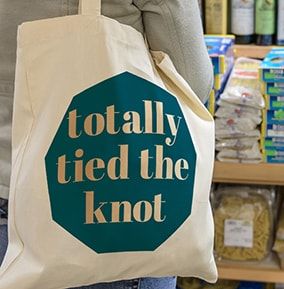 Tied the Knot Tote Bag